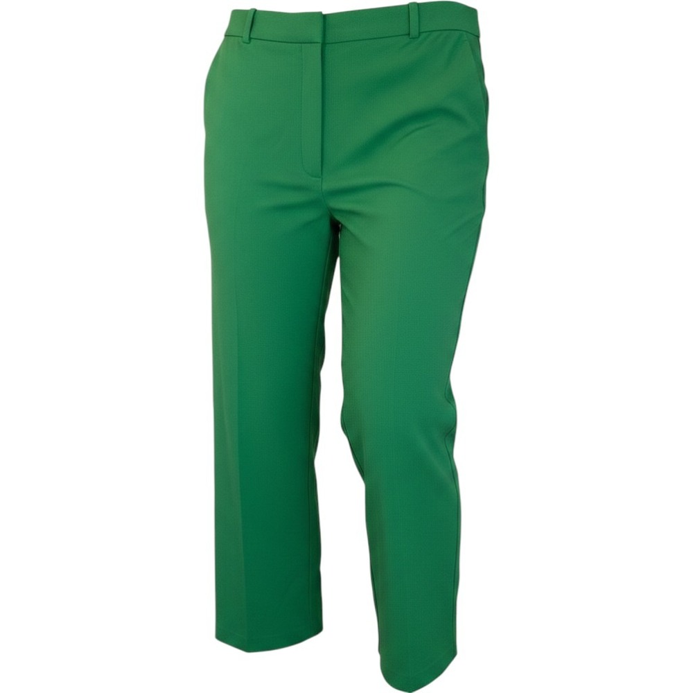 Aritzia Babaton Kelly Green Agency Pants in City Wool Size 16 Career Preppy